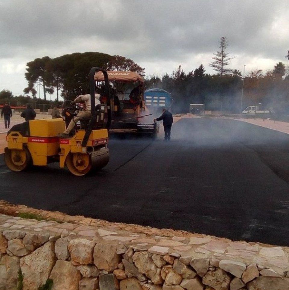 realizzazione strada