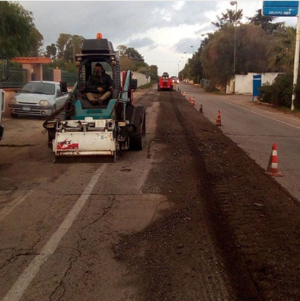rifacimento asfalto strade