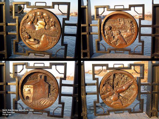 Bridge Medallions #35 - Tom Tsuchiya