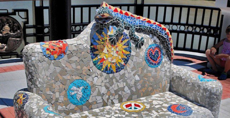 Mosaic Bench