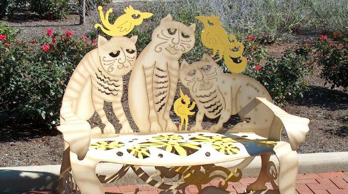 Kitty Bench #42 - Don Drumm