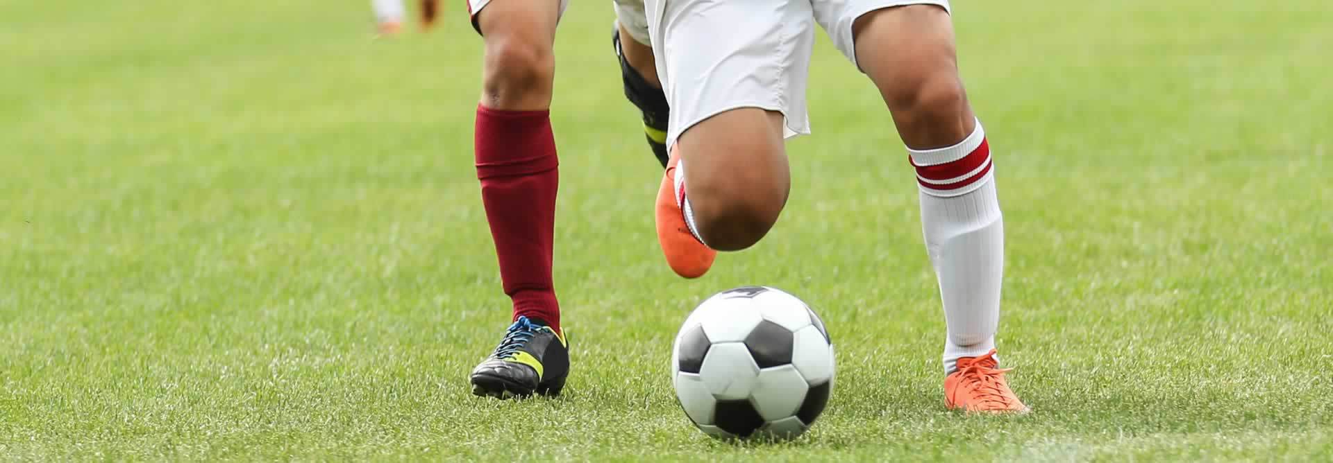 Men playing football