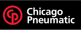 Chicago Pneumatic logo with red circle containing
