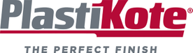 PlastiKote logo with red and grey text on a white background.