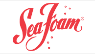 Red Sea Foam logo with stylized script and bubbles.