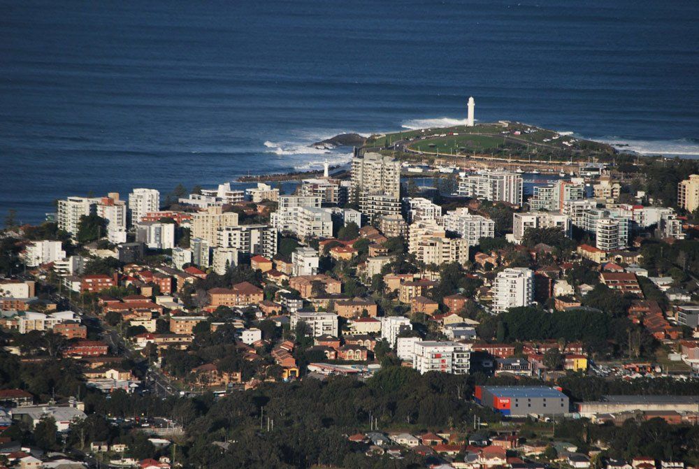 View Of The City Of Wollongong From Mount Keira — Complete Building Inspections in Kembla Grange NSW
