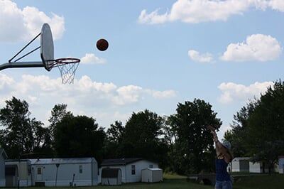 Basketball Court — Mobile Homes in Fort Wayne, IN Basketball Court — Mobile Homes in Fort Wayne, IN