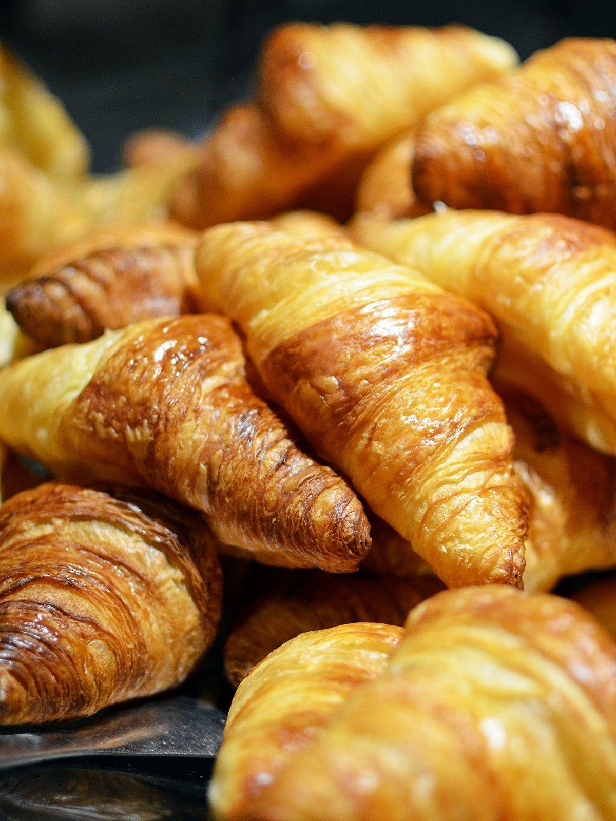 mucchio di croissant