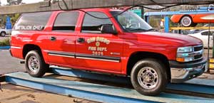 Shocks — Red Car in San Diego, CA Shocks — Red Car in San Diego, CA