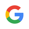 The google logo is a colorful circle with the letter g in the middle.