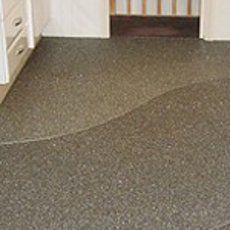 Indoor and outdoor applications CrystalPave on an interior floor