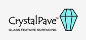 CrystalPave CrystalPave Glass Feature Surfacing Logo