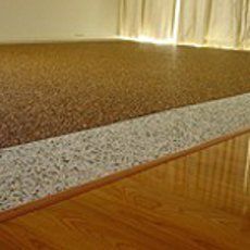 Great for interior floors StoneCarpet on an interior floor