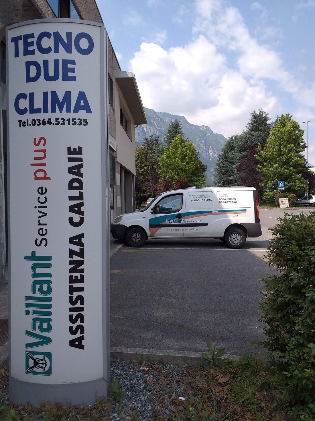 furgone della ditta