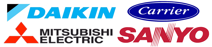 daikin carrier mitsubishi sanyo