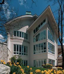 Full Service Window Cleaning — House With Window Film in Austin, TX