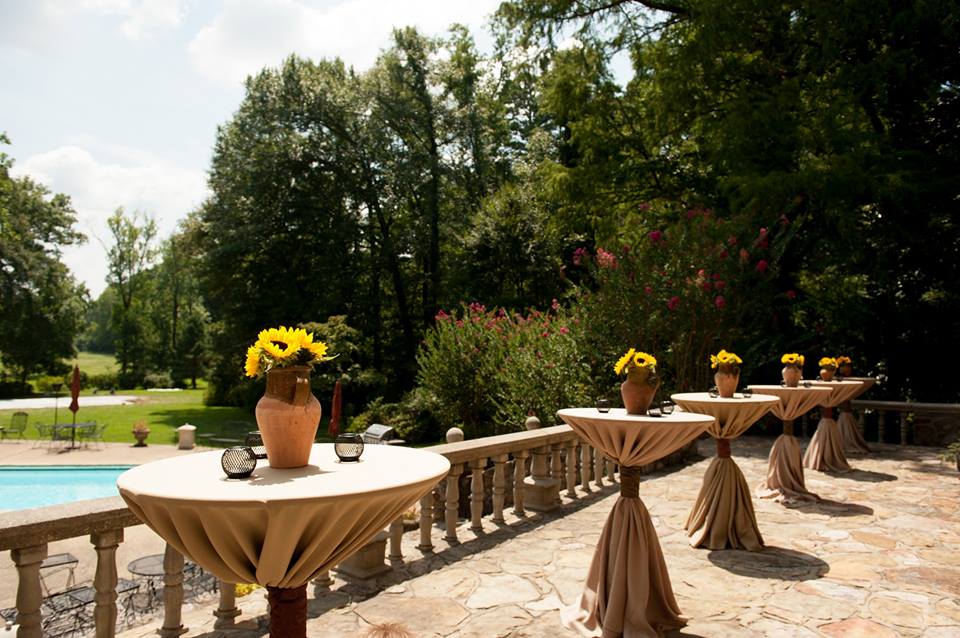 outdoor brunch in arkansas