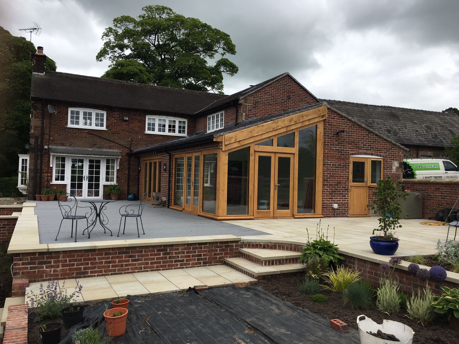 Side View of extension in Timbersbrook