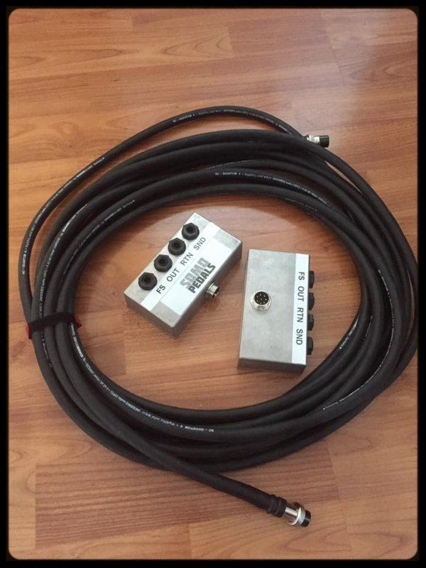 Multicore vom Pedalboard zum Amp