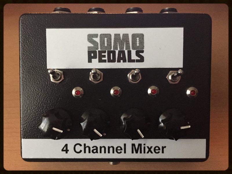 Passiver 4-Kanal Mixer