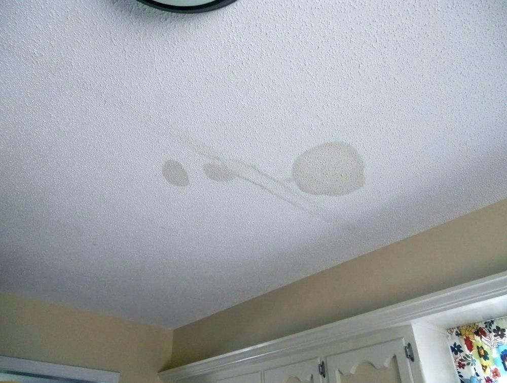 Water Stains From Pipe Leaks - Ace Plumbing Topeka