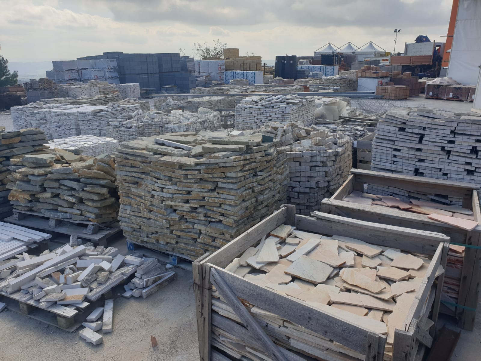 materiali edili da costruzione