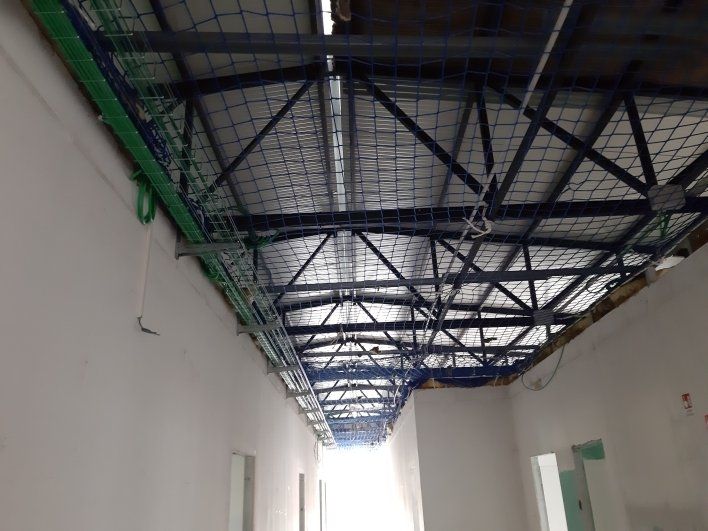 intervento di ristrutturazione di copertura edile