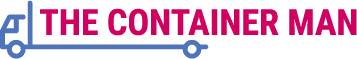 the container man logo