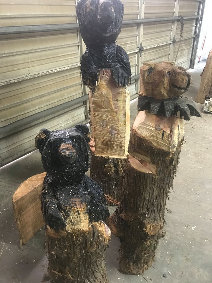 Local Bear Sculptures