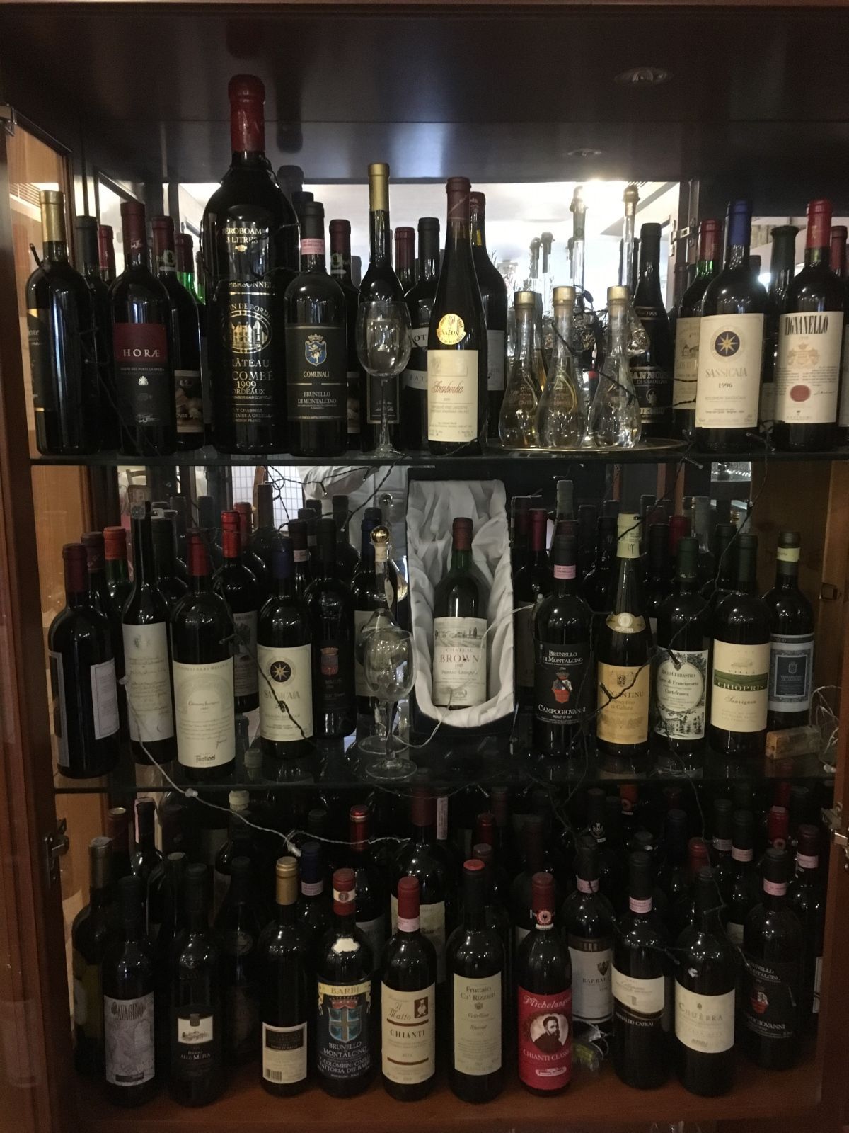 vini in esposizione