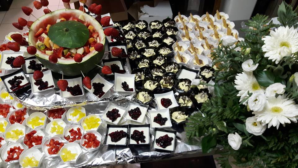buffet per banchetto