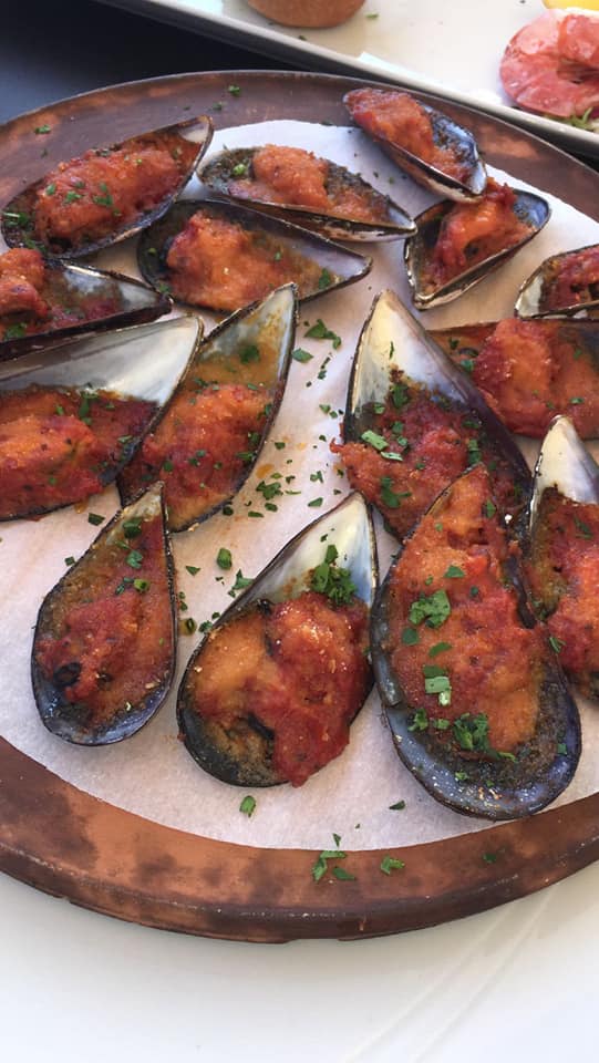 Cozze gratinate
