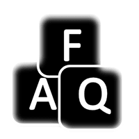 FAQ Icon With the Letters F, a, and Q on Overlapping Black Squares — Vac-Mop Cleaning Services in Alice Springs, NT