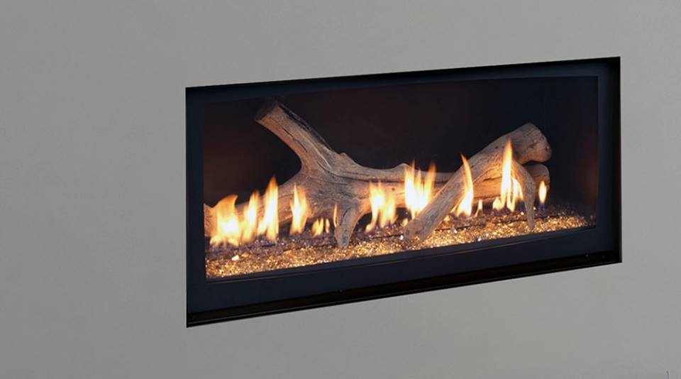 indoor fireplace installation