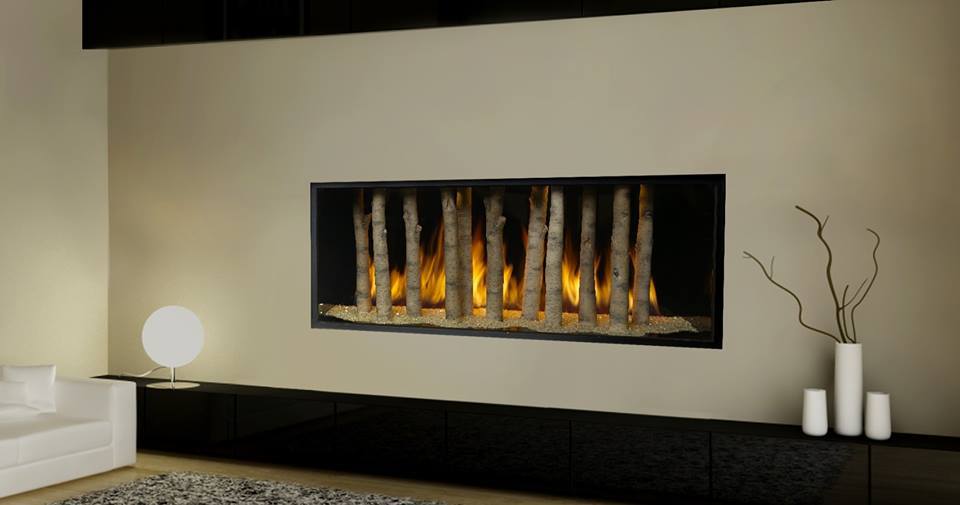indoor fireplace installation
