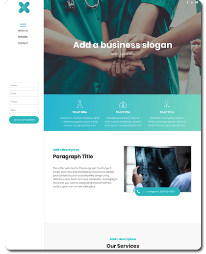 Clinic Medical Website