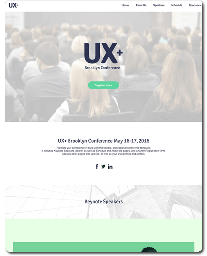 Convention Website