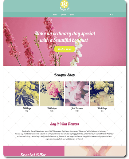 Florist Website
