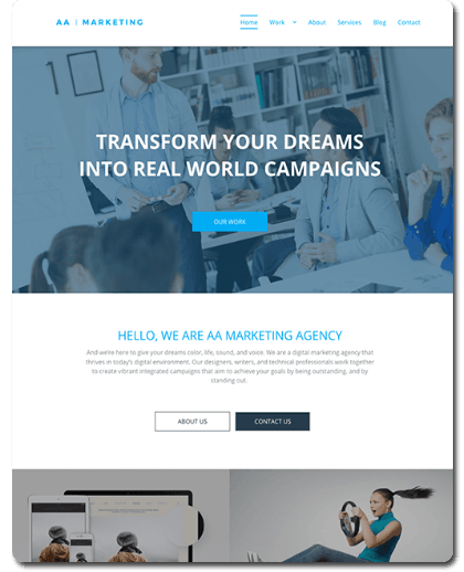 Marketing Website