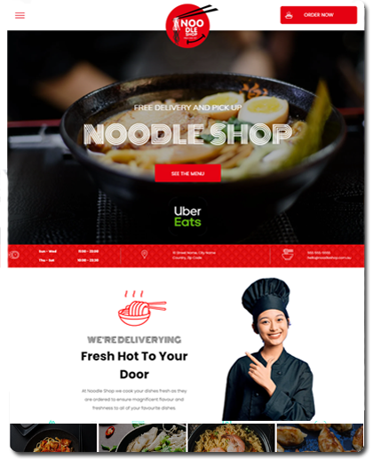 Fast Food Delivery Website