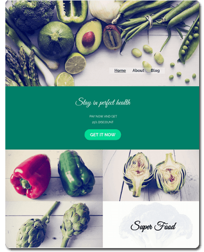 Nutrition Website