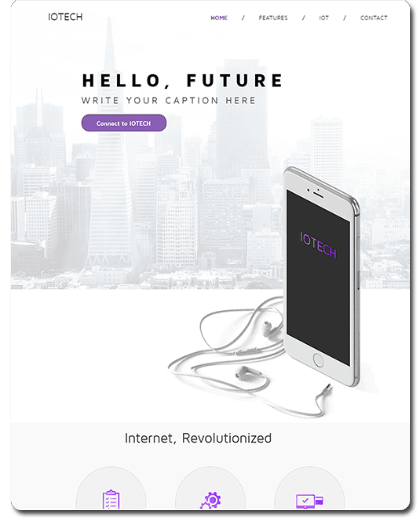Product Launch Website