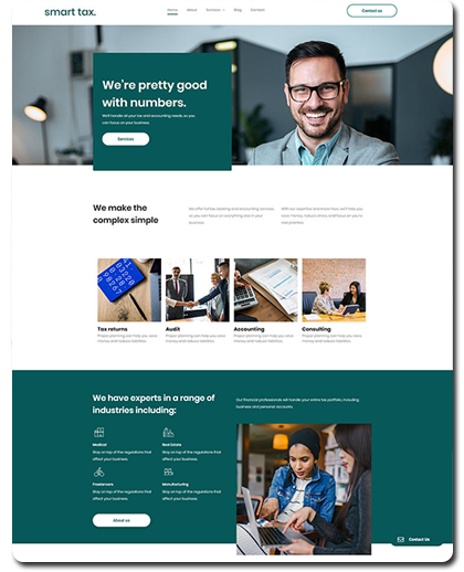 Accountant Website