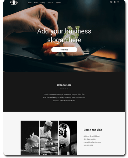 Restaurant Website
