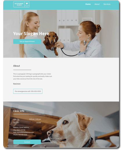 Veterinary Website