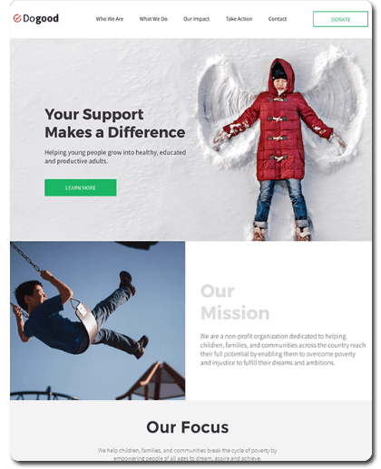 Charity Volunteer Website