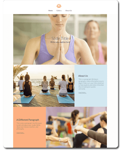 Yoga Website