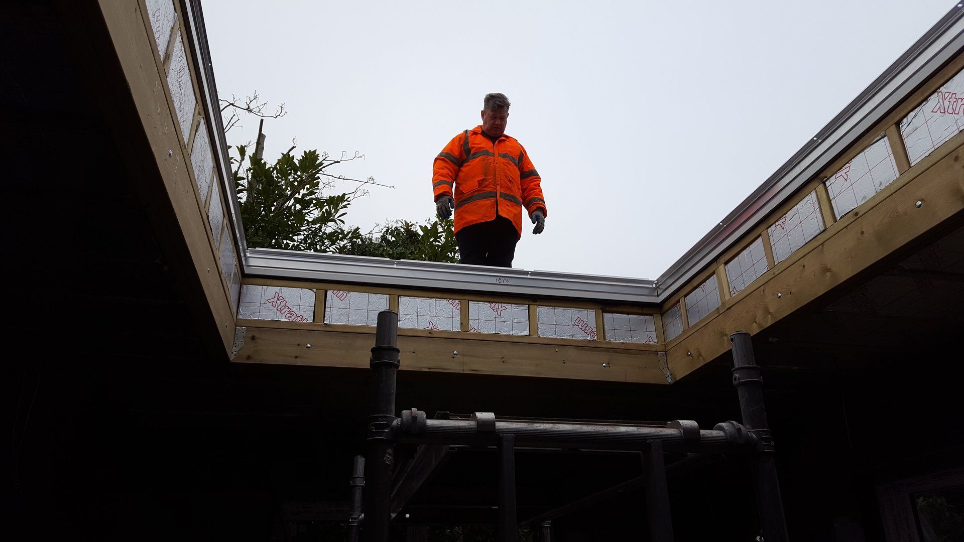 building renovation work