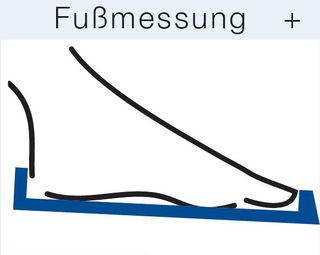 Bims Fuß und Schuhmeßsystem Fußmeßung