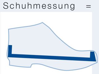 Bims Fuß und Schuhmeßsystem Schuhmeßung